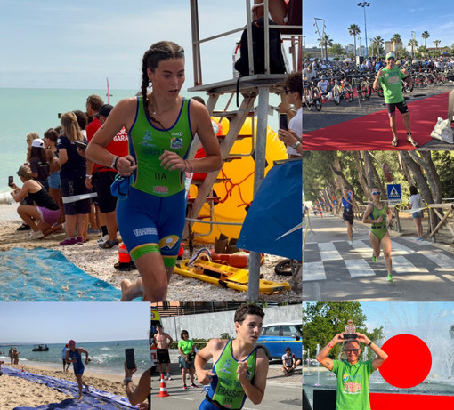 Polonia, Svizzera, Tunisia e Italia: risultati top per Valdigne Triathlon Valdengo FOTO