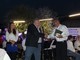 Zimone, un concerto e una cena in piazza per festeggiare i 20 anni di direzione del maestro Cristiano Migazzo (foto dalla pagina Facebook di Unione Musicale Zimonese)
