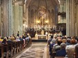 Corpus Domini a Biella: fedeli in processione dopo la Messa FOTO Nicola Rasolo per newsbiella.it