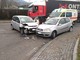 Biella - Auto in contromano nella rotonda di Chiavazza. Ferita una donna di 67 anni - FOTO Biella - Auto in contromano nella rotonda di Chiavazza. Ferita una donna di 67 anni - FOTO