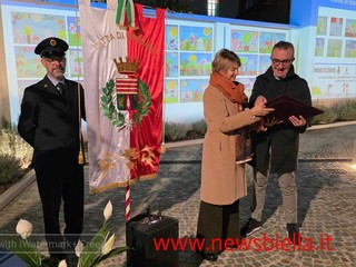 Moggio: “Un nuovo volto per il cuore di Cossato”, inaugurata la piazza dedicata a Virginia Angela Borrino FOTO Catia Ciccarelli per newsbiella.it