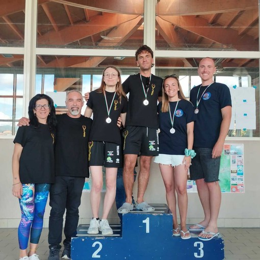 Domenica a Torino la prima gara della squadra agonistica del Circolo Subacquei Biella FOTO Sergio Carmigno