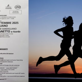 Sandigliano, il 3 settembre la 21ª Camminata in ricordo di Renato Zanetto