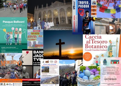 Cosa fare a Biella e nel Biellese, i consigli di newsbiella.it per i giorni 29, 30 e 31 marzo Pasqua e 1 aprile Pasquetta