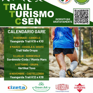 Imminente la seconda gara Trail Running del circuito "Trail Turismo Csen"
