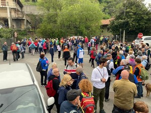 Giornata dei Camminatori Biellesi: oltre 300 persone a Salussola alla prima edizione Giornata dei Camminatori Biellesi: oltre 300 persone a Salussola alla prima edizione