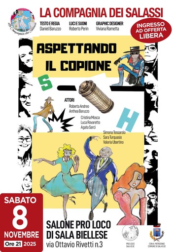 Sala Biellese in scena: dieci anni di emozioni con la Compagnia dei Salassi Sala Biellese in scena: dieci anni di emozioni con la Compagnia dei Salassi