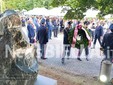 Ai Giardini Zumaglini un monumento per ricordare Francesco Cusano. Olivero: "Un'opera capace di parlare a tutti" FOTO e VIDEO Mattia Baù per newsbiella.it