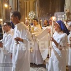 Corpus Domini a Biella: fedeli in processione dopo la Messa FOTO Nicola Rasolo per newsbiella.it