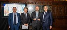 Eccellenza artigiana, "Piemonte chiama New York", protagonisti Confartigianato e A.N.Co.S., nella foto presso la  Columbus Citizens Foundation con il Console Generale Giuseppe Pastorelli