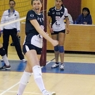 L'esultanza di Marta Catalano, trascinatrice contro Asti