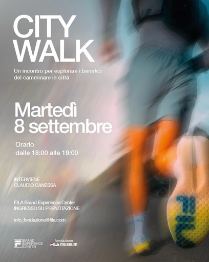Camminare, espressioni di benessere: se ne parla a Biella con City Walk
