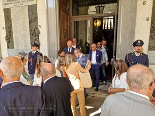 Biella, cittadinanza onoraria alla Polizia di Stato nel ricordo di Cusano. Pisani: "Onorato di essere qui"