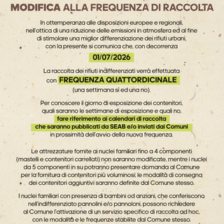 Da luglio a Castelletto Cervo novità sulla raccolta indifferenziata