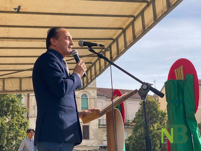 Cirio domani nel Biellese tra Città Studi, la sede degli Alpini a Biella e l'incontro con un Reduce a Mottalciata