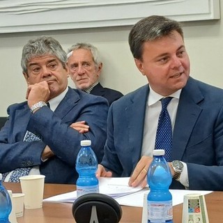 I presidenti Andrea Amalberto e Marco Gay - Foto dalla Redazione di TorinOggi