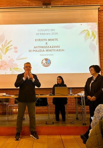 Cossato, sala affollata per la formazione sul tema della polizia mortuaria