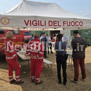 Incendio sul Monte Barone, Chiorino all’Unità di crisi: "Un bilancio drammatico"