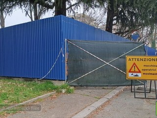 Nuova materna Cerruti, concessa la terza proroga: lavori in corso sulle strutture FOTO Mattia Baù per newsbiella.it