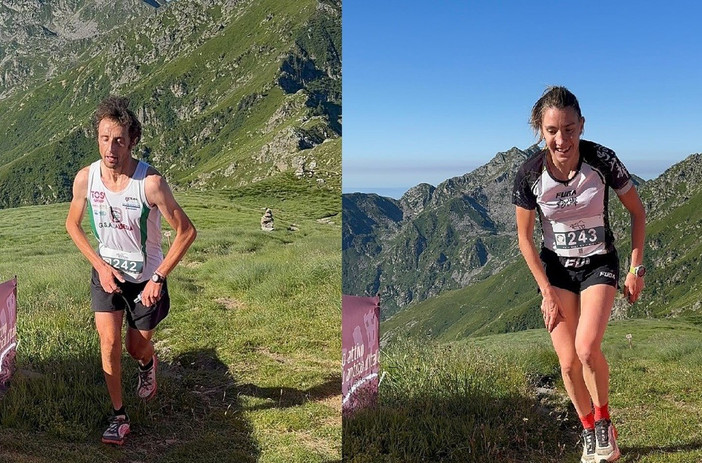 Enzo Mersi e Margherita De Giuli sono primi nella Sordevolo-Coda (servizio di Lalla Lalla) Enzo Mersi e Margherita De Giuli sono primi nella Sordevolo-Coda (servizio di Lalla Lalla)
