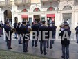 Ai Giardini Zumaglini un monumento per ricordare Francesco Cusano. Olivero: "Un'opera capace di parlare a tutti" FOTO e VIDEO Mattia Baù per newsbiella.it