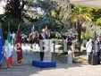 Ai Giardini Zumaglini un monumento per ricordare Francesco Cusano. Olivero: "Un'opera capace di parlare a tutti" FOTO e VIDEO Mattia Baù per newsbiella.it