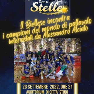 “Campioni sotto le stelle” incontra gli eroi della pallavolo