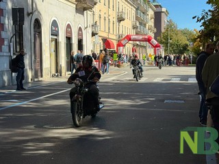 Rievocazione del circuito motociclistico di Biella 1939, ospite d'onore: Giacomo Agostini FOTO Davide Finatti