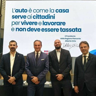 A Biella oltre 73mila persone non pagheranno il bollo auto, Cirio: "Tolta una tassa ingiusta"