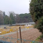 Nuova materna Cerruti, concessa la terza proroga: lavori in corso sulle strutture FOTO Mattia Baù per newsbiella.it