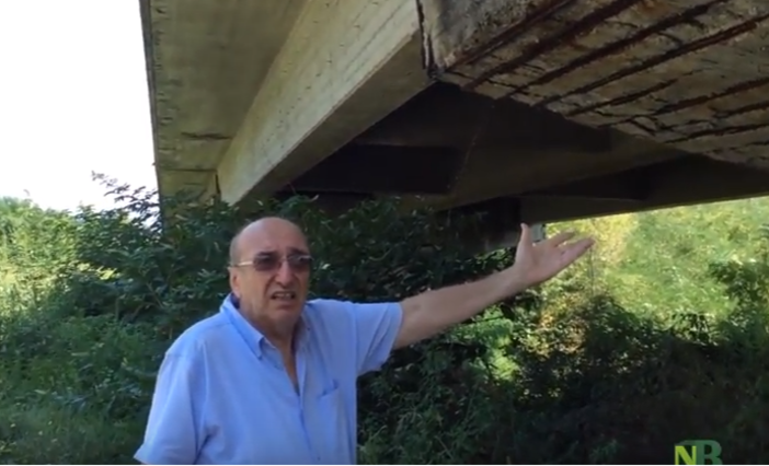&quot;Il ponte di Salussola, oggi, è sicuro... Ma fino a quando?&quot; VIDEO