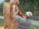 Campiglia Cervo rende omaggio alla "Siunera": inaugurata la statua lignea Campiglia Cervo rende omaggio alla "Siunera": inaugurata la statua lignea