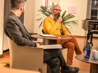 A Pettinengo il vernissage della mostra Davide Prevosto