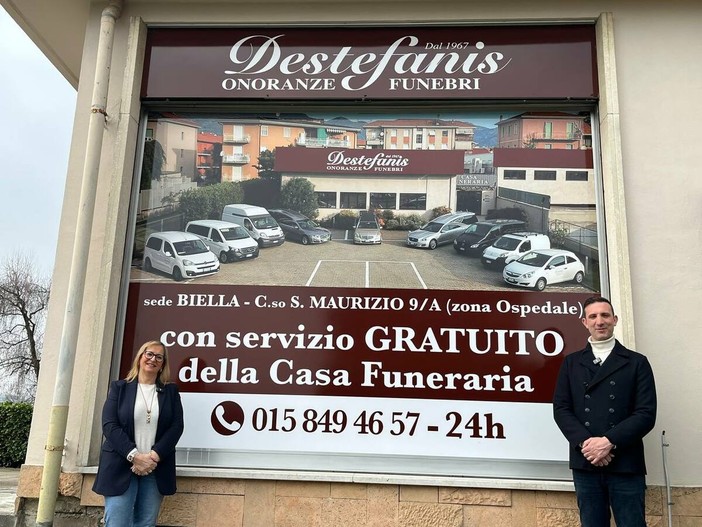 Cerrione: Onoranze Funebri Destefanis inaugura la nona sede in provincia di Biella, a Vergnasco