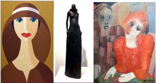 “Donne di ogni giorno” nelle opere di tre artisti al Castello di Verrone