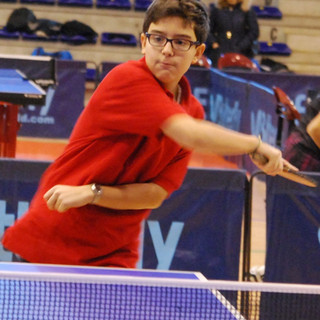 David Dabbicco, autore di una tripletta nel derby biellese