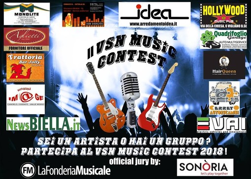2° VSN Music Contest: Aperte le iscrizioni a band e musicisti