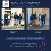 Defibrillatori e formazione a Mongrando, l’attenzione del Comune nella salute della comunità (foto dalla pagina Facebook di Insieme per Mongrando - Michele Teagno Sindaco)