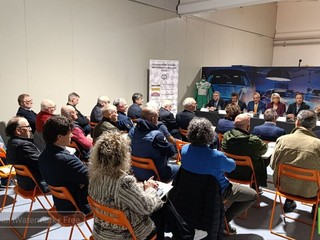 Drago Lanificio in Biella ospita la presentazione del "13° Rally Valli Biellesi - 2° Memorial Umberto Drago" FOTO e VIDEO Mattia Baù per newsbiella.it