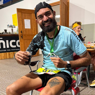 Amron Team, Matteo Dovana sul podio dell'Adamello Ultra Trail