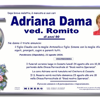 Adriana Dama, ved. Romito