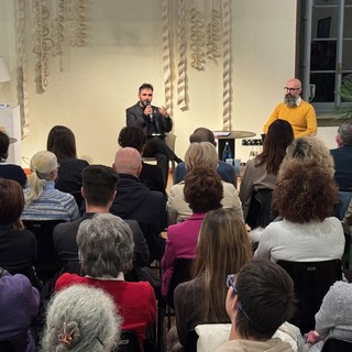 A Pettinengo il vernissage della mostra Davide Prevosto