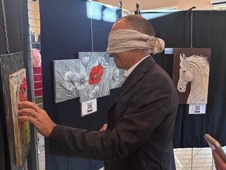 Dialoghi d'Arte 2026, a Cossato la pittura diventa anche esperienza tattile Dialoghi d'Arte 2026, a Cossato la pittura diventa anche esperienza tattile