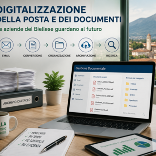 Come le aziende del Biellese stanno digitalizzando la gestione della posta e dei documenti