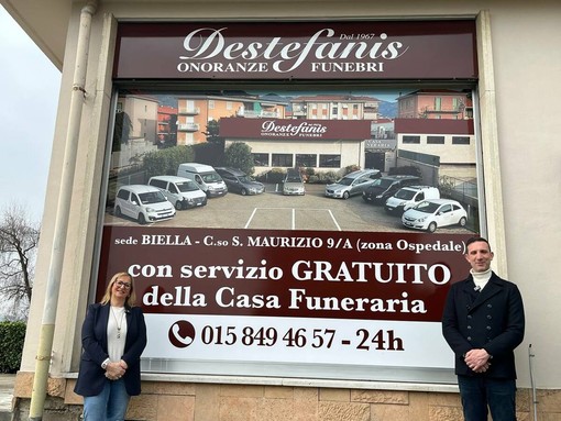 Cerrione: Onoranze Funebri Destefanis inaugura la nona sede in provincia di Biella, a Vergnasco