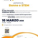Donne e STEM, incontro all’IIS Bona per riflettere sul ruolo femminile nella scienza Donne e STEM, incontro all’IIS Bona per riflettere sul ruolo femminile nella scienza