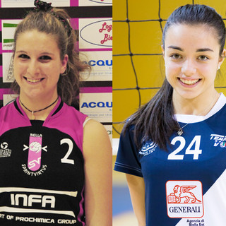 Debora Selva della Trigraf Biella e Vittoria Anfosso della Ysla.it Debora Selva della Trigraf Biella e Vittoria Anfosso della Ysla.it