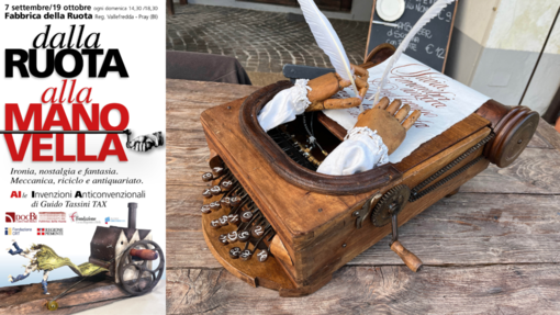 Pray, &quot;Dalla ruota alla manovella&quot;: la mostra artistica prosegue fino al 19 ottobre