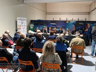 Drago Lanificio in Biella ospita la presentazione del "13° Rally Valli Biellesi - 2° Memorial Umberto Drago" FOTO e VIDEO Mattia Baù per newsbiella.it