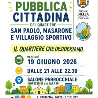 Quartiere San Paolo, Masarone e Villaggio Sportivo, questa sera l'assemblea pubblica
